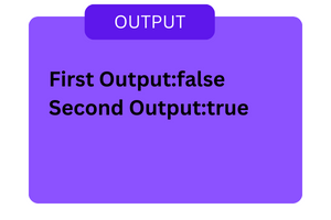 equals function in a string