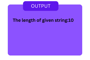 len function in a string