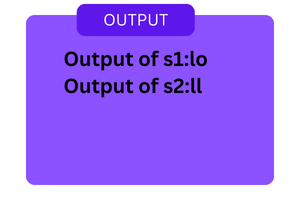 substring function in a string