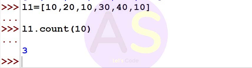 count() function